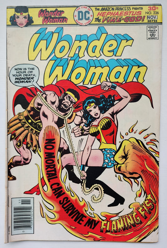 WONDER WOMAN #226 1976 Wonder Woman DC Comics