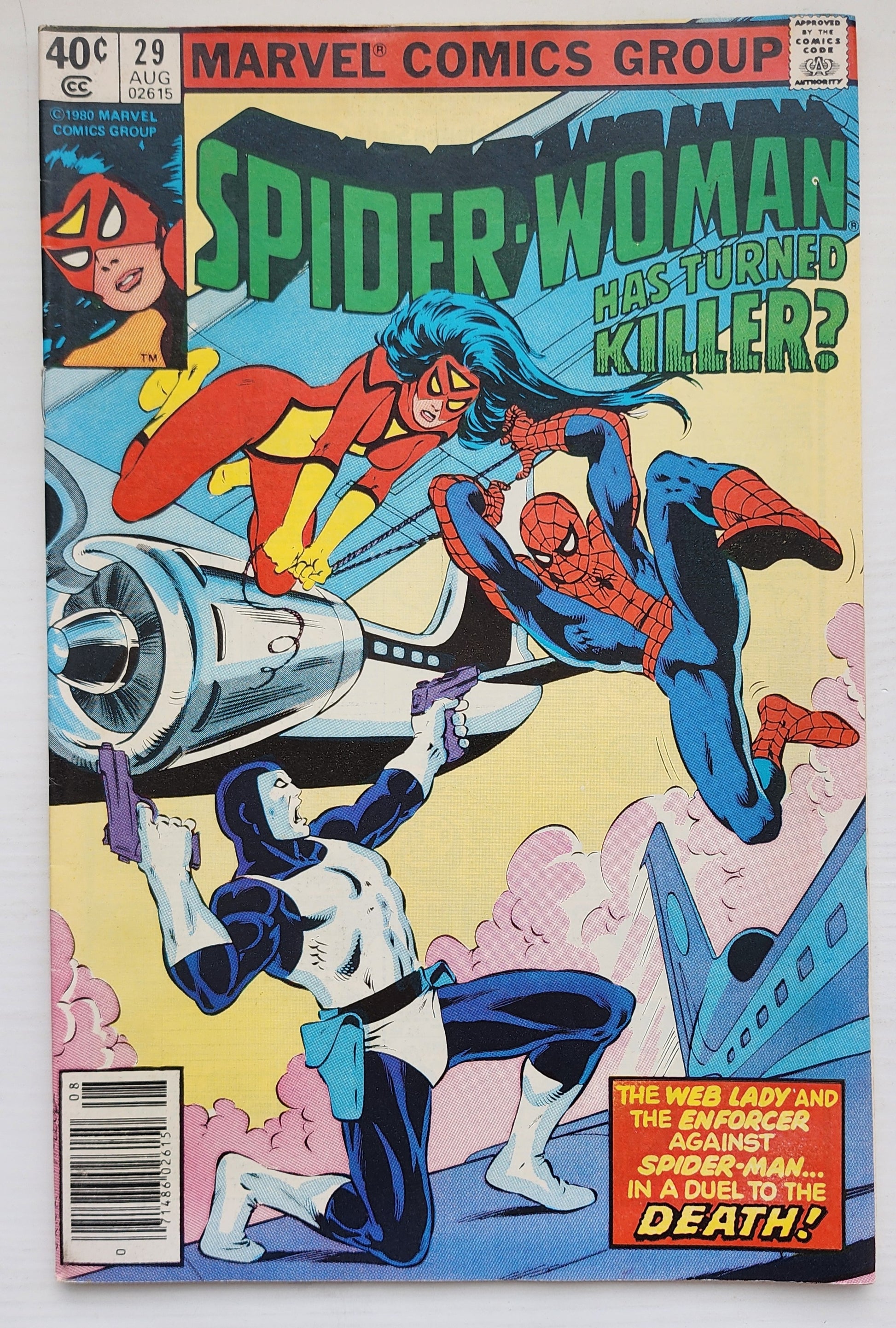 SPIDER-WOMAN #29 NEWSSTAND 1980 Spider-Woman MARVEL COMICS