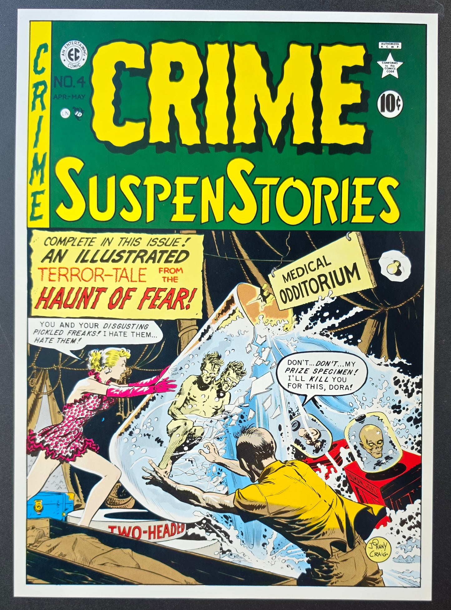 CRIME SUSPENSTORIES #4 PRINT EC Comics EC Comics