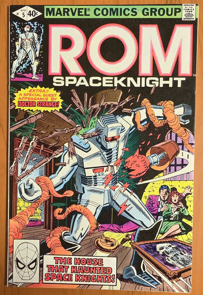 ROM #5 1980 ROM MARVEL COMICS