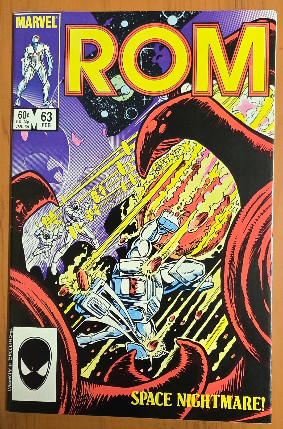 ROM #63 1984 ROM MARVEL COMICS