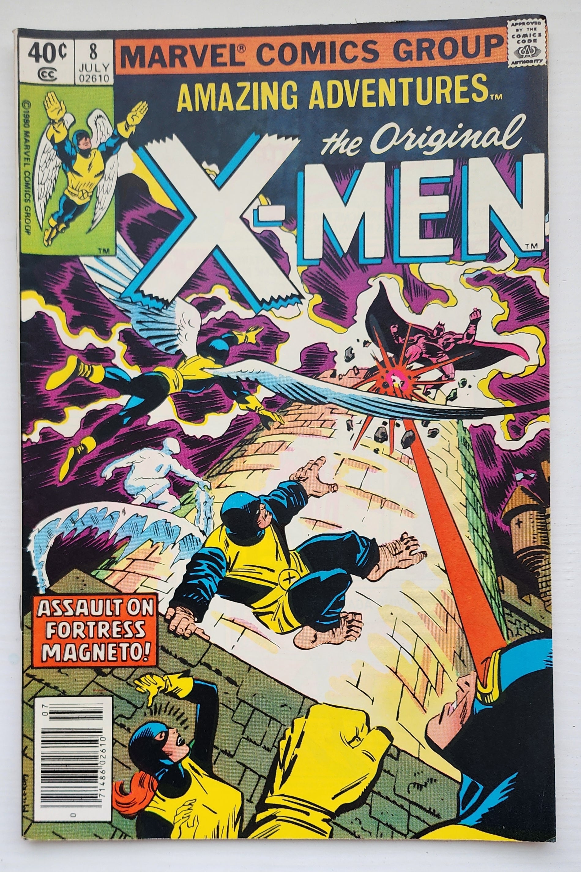 AMAZING ADVENTURES FEATURING X-MEN #8 NEWSSTAND 1980 [I02] Amazing Adventures MARVEL COMICS