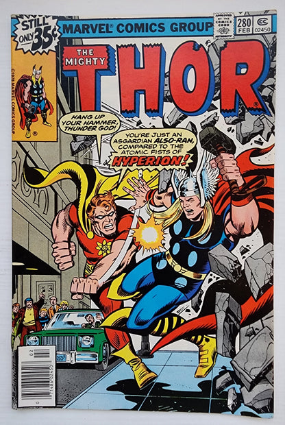 THOR #280 NEWSSTAND 1979 Thor MARVEL COMICS
