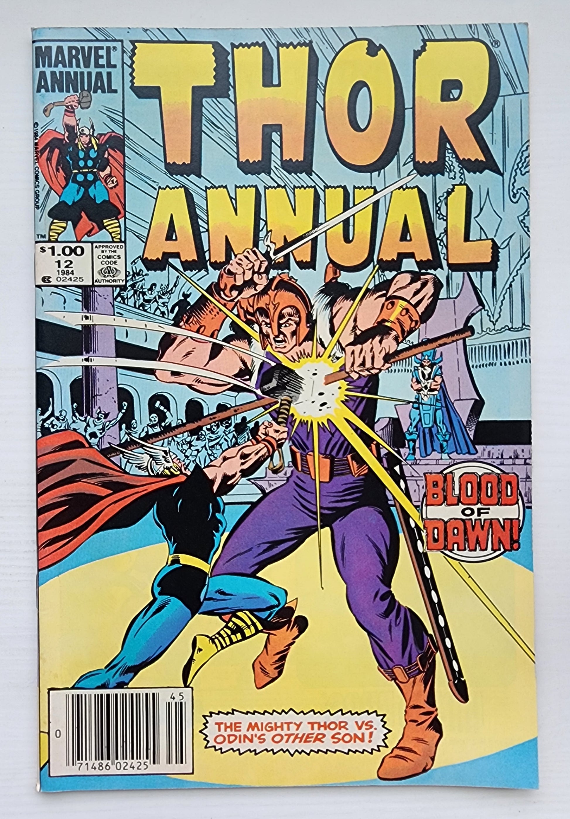 THOR KING-SIZE ANNUAL #12 1984 [I02] Thor MARVEL COMICS