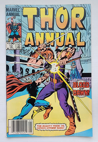 THOR KING-SIZE ANNUAL #12 1984 [I02] Thor MARVEL COMICS