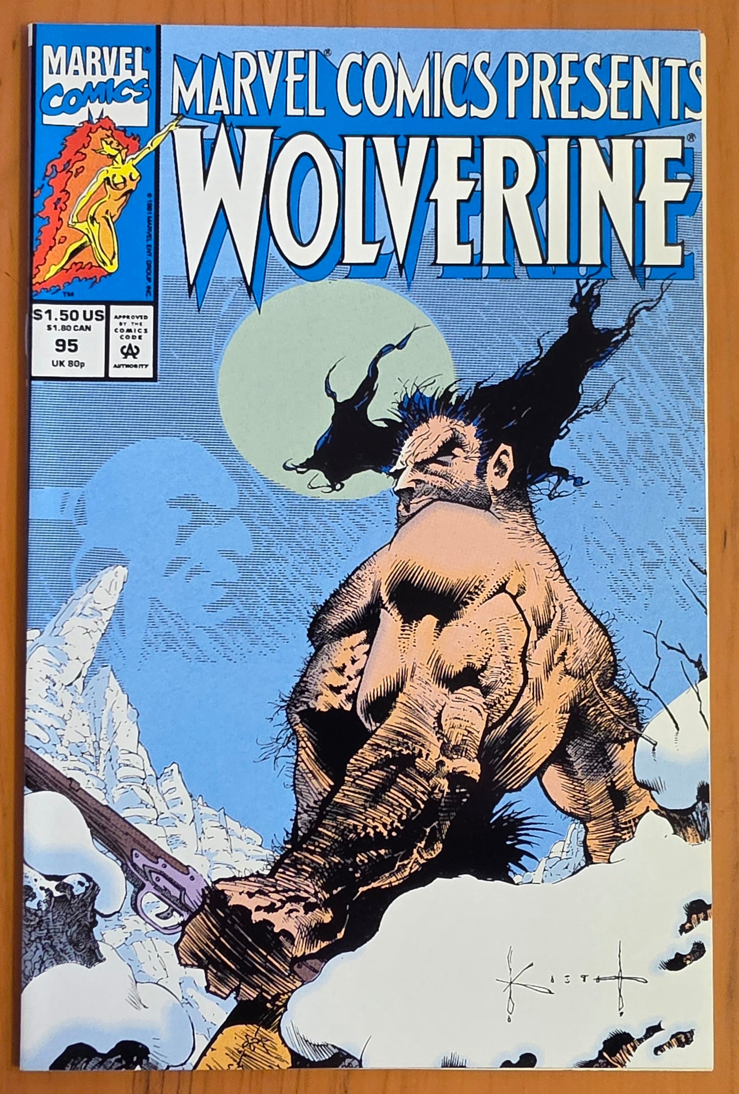 MARVEL COMICS PRESENTS #95 1992 SAM KIETH [J03] Marvel Comics Presents MARVEL COMICS