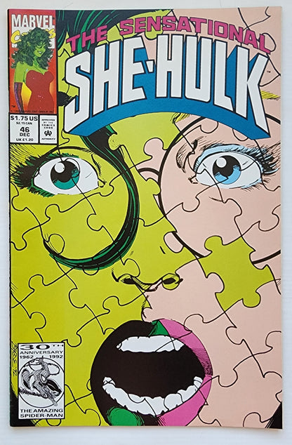 SENSATIONAL SHE-HULK #46 1992 She-Hulk MARVEL COMICS
