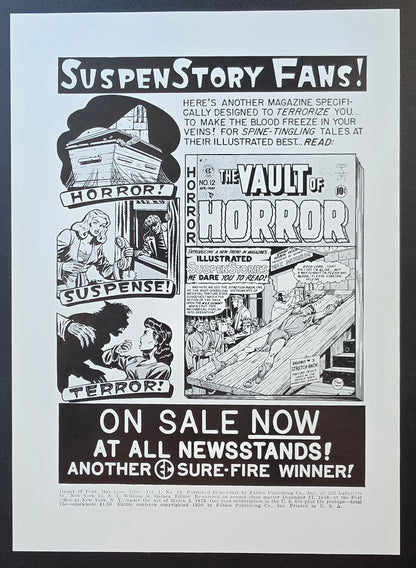 HAUNT OF FEAR #15 PRINT EC Comics EC Comics