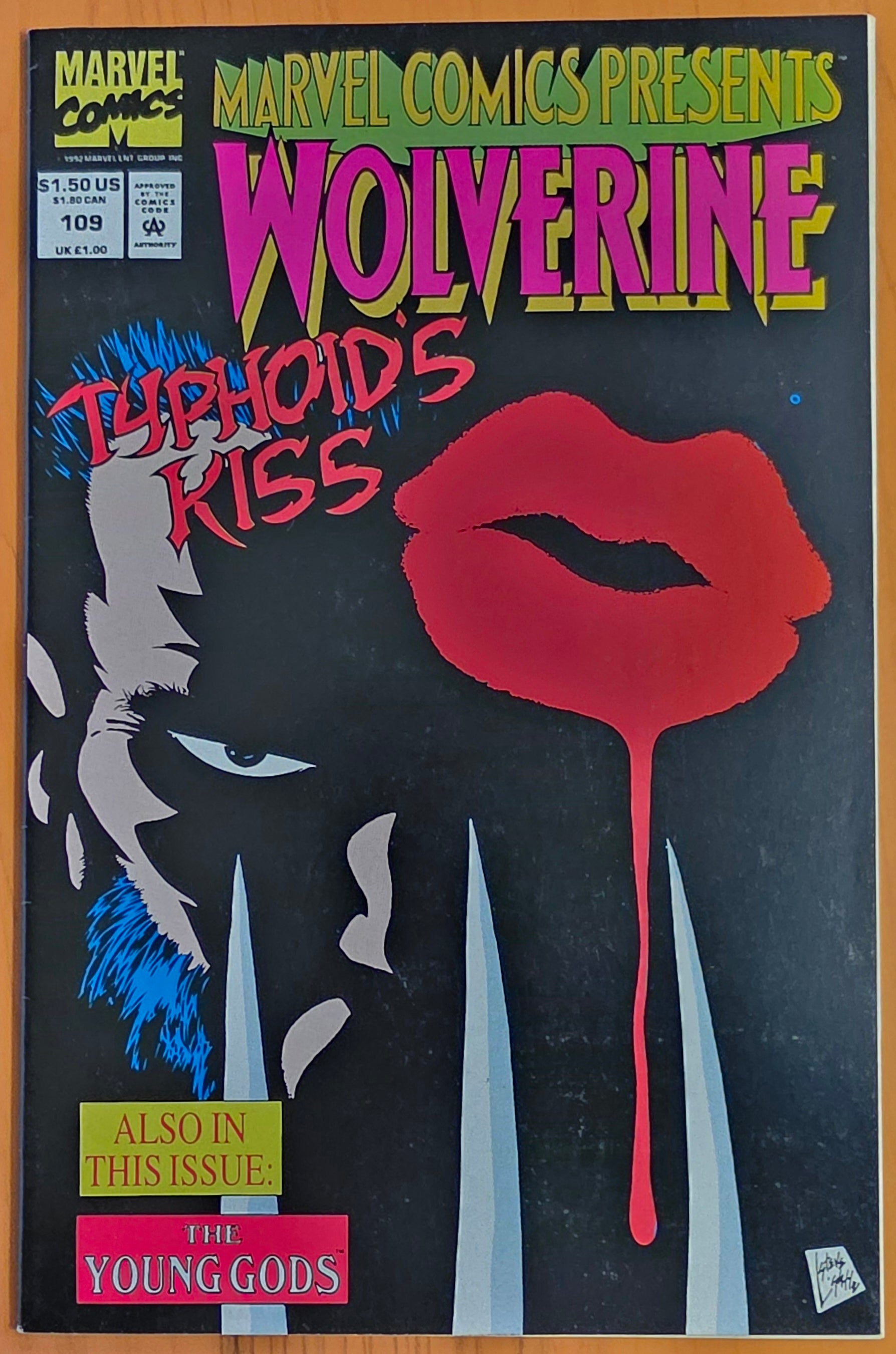 MARVEL COMICS PRESENTS #109 1992 SAM KIETH [J02] Marvel Comics Presents MARVEL COMICS