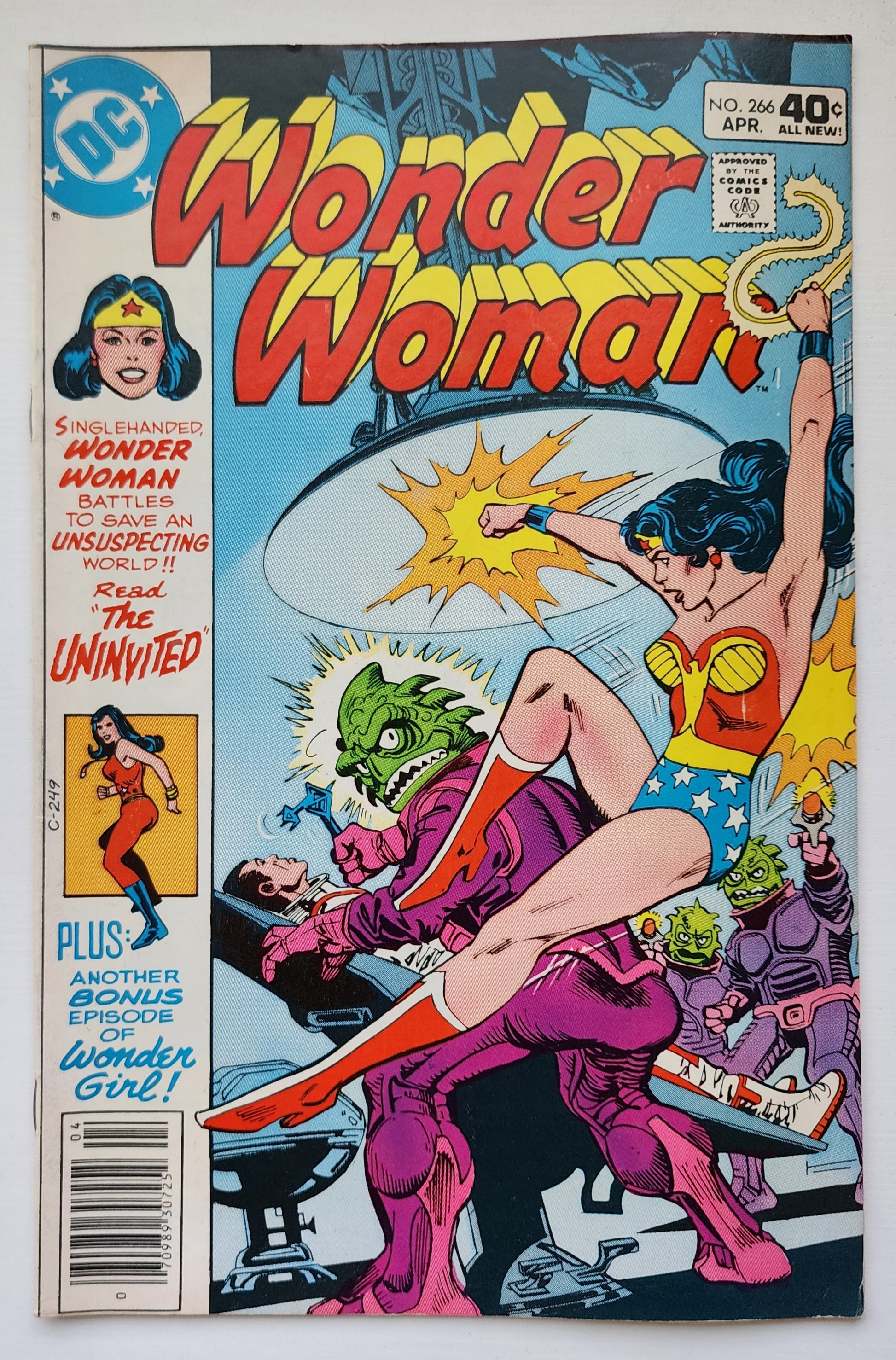 WONDER WOMAN #266 1979 NEWSSTAND Wonder Woman DC Comics