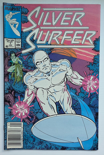 SILVER SURFER #7 1988 NEWSSTAND