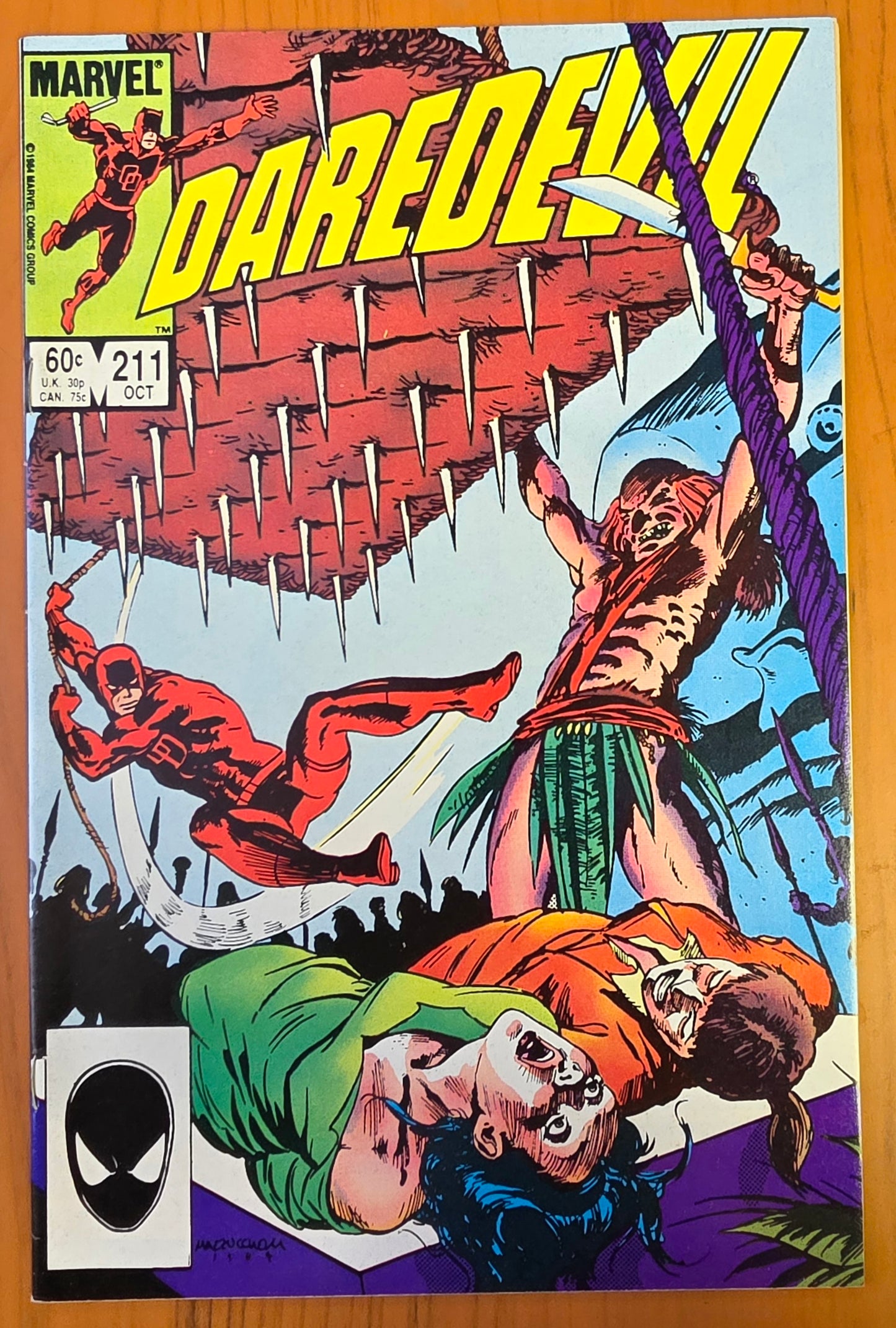 DAREDEVIL #211 1984 [J02] Daredevil MARVEL COMICS