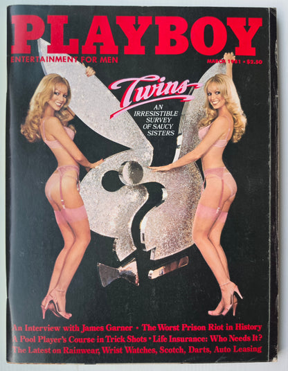 1981 PLAYBOY MAGAZINE MARCH Playboy PLAYBOY