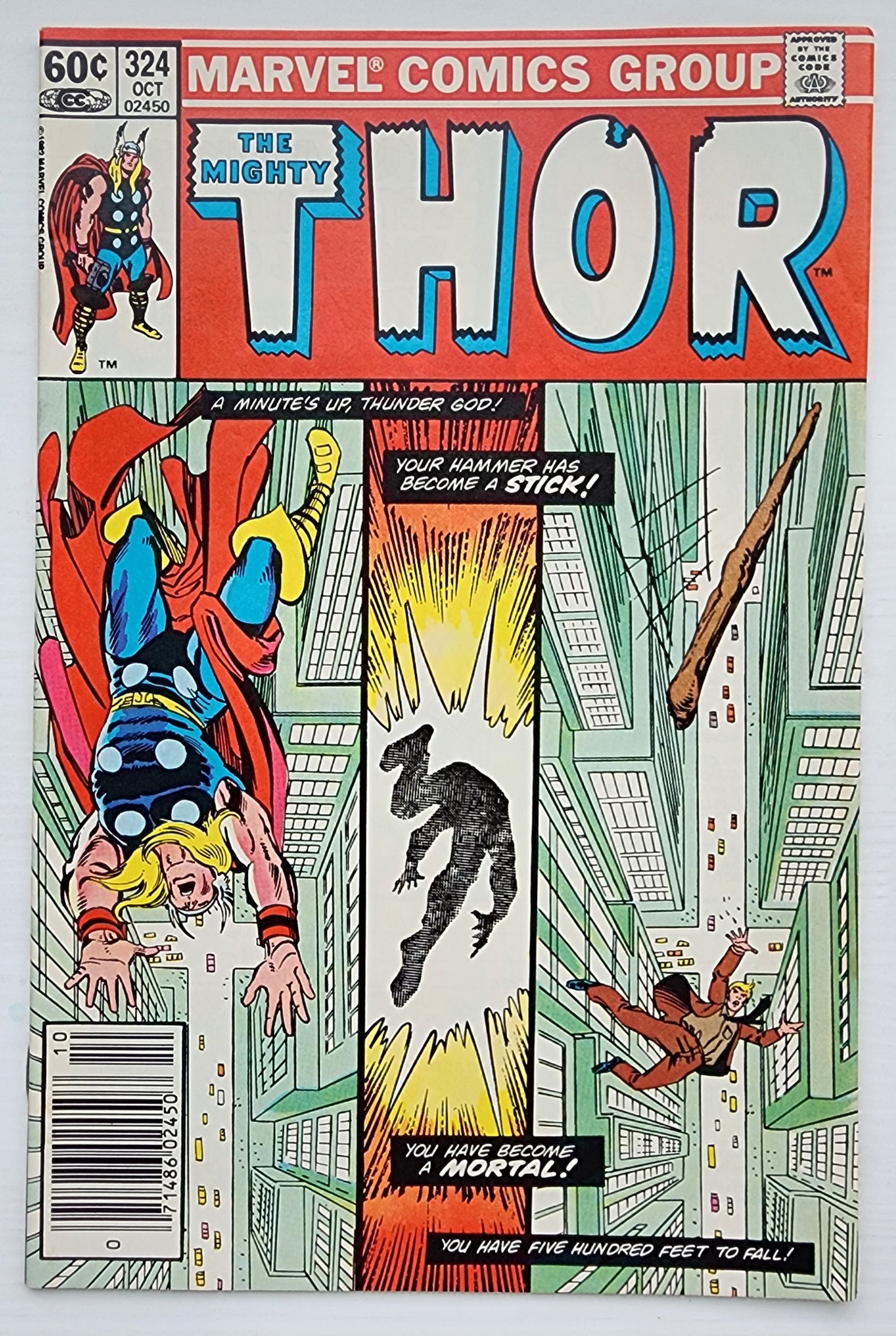 THOR #324 NEWSSTAND 1982 Thor MARVEL COMICS