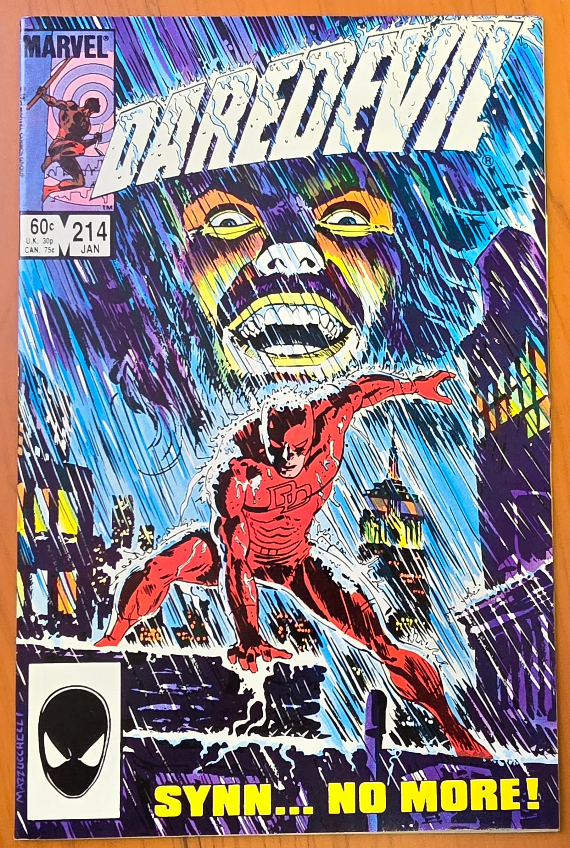 DAREDEVIL #214 1984 [J02] Daredevil MARVEL COMICS