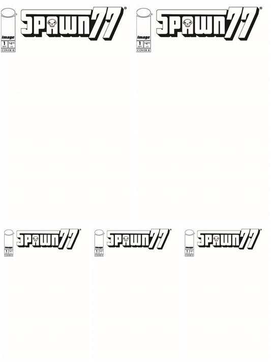 09/09/2026 SPAWN 77 #1 (OF 3) CVR E BLANK SKETCH VARIANT SET OF 5 COPIES IMAGE COMICS