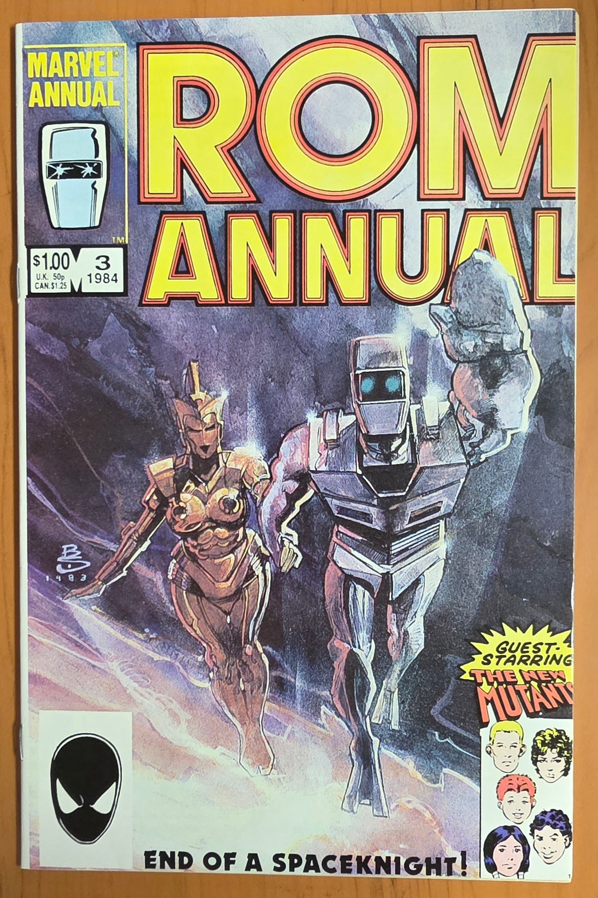 ROM ANNUAL #3 1984 [J01] ROM MARVEL COMICS