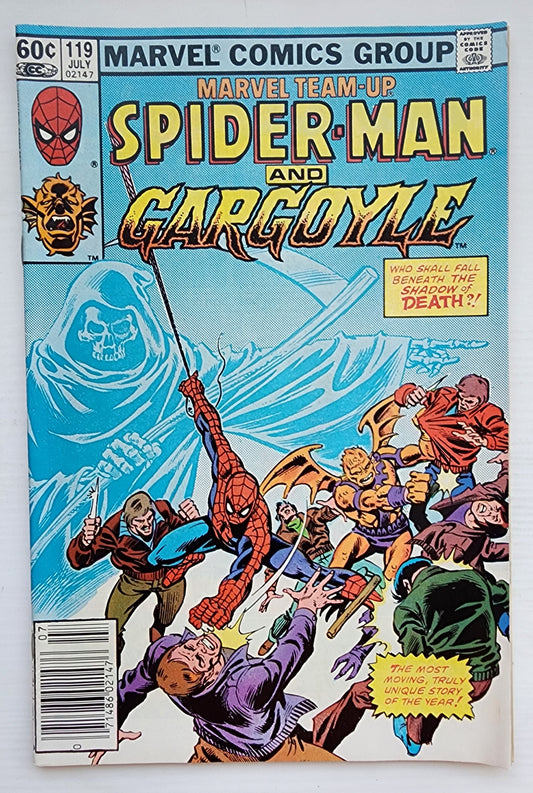 MARVEL TEAM-UP #119 SPIDER-MAN GARGOYLE NEWSSTAND 1982 Marvel Team-Up MARVEL COMICS