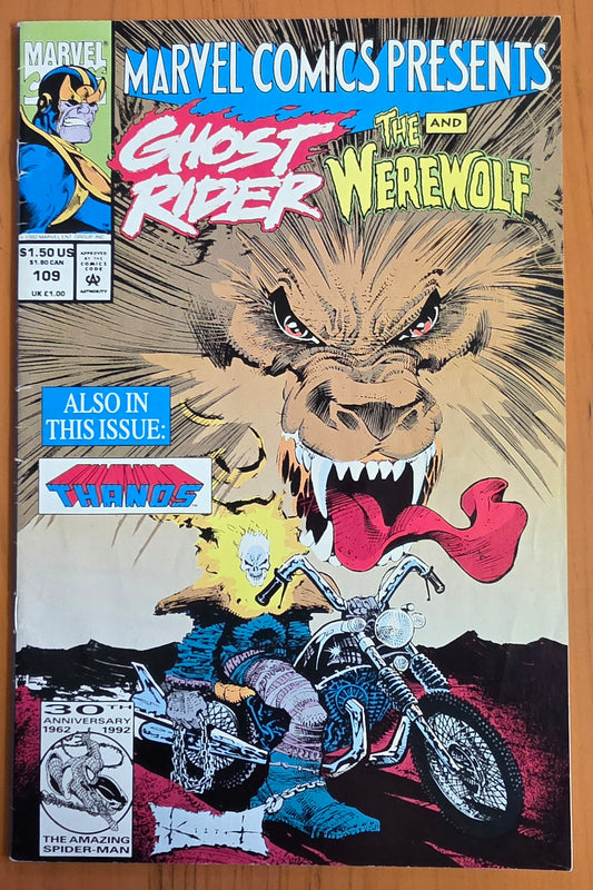 MARVEL COMICS PRESENTS #109 1992 SAM KIETH [J03] Marvel Comics Presents MARVEL COMICS