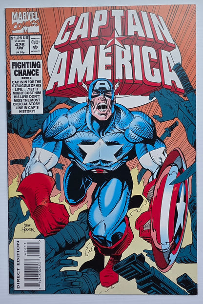 CAPTAIN AMERICA #426 1994 Spider-Man MARVEL COMICS