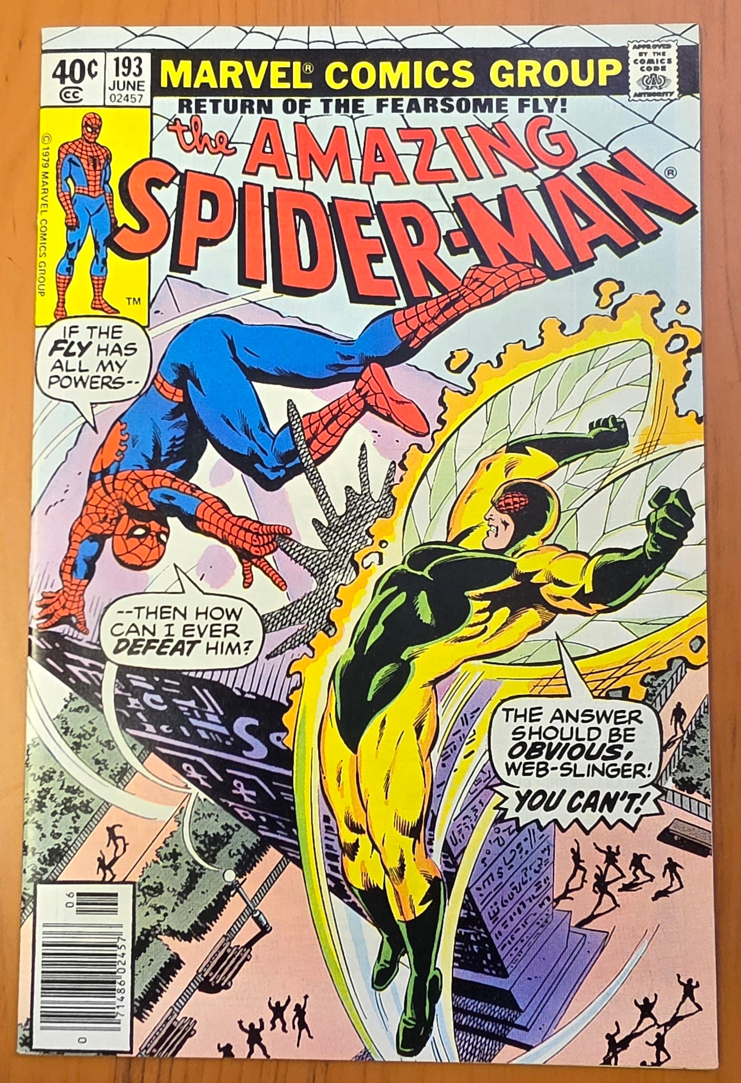 AMAZING SPIDER-MAN #193 1979 NEWSSTAND Amazing Spider-Man MARVEL COMICS
