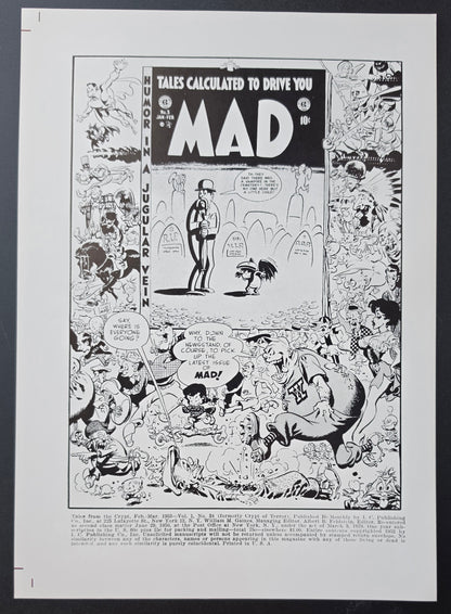 EC COMICS TALES FROM THE CRYPT #34 PRINT EC Comics EC Comics