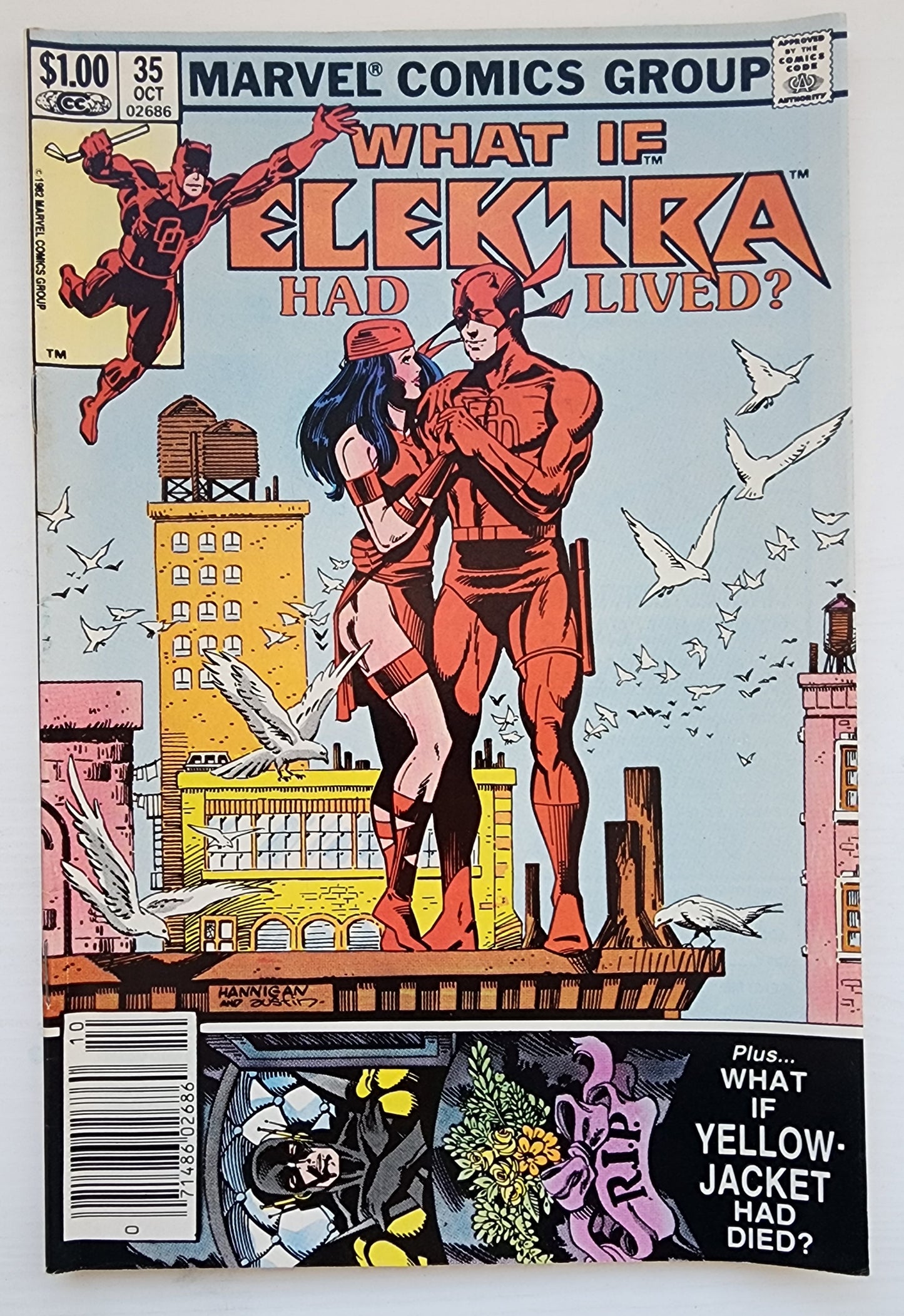 WHAT IF #35 ELEKTRA LIVED NEWSSTAND 1982 What If MARVEL COMICS