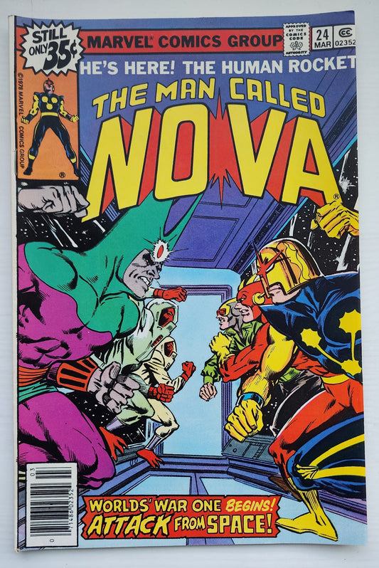 NOVA #24 NEWSSTAND 1979 Nova MARVEL COMICS