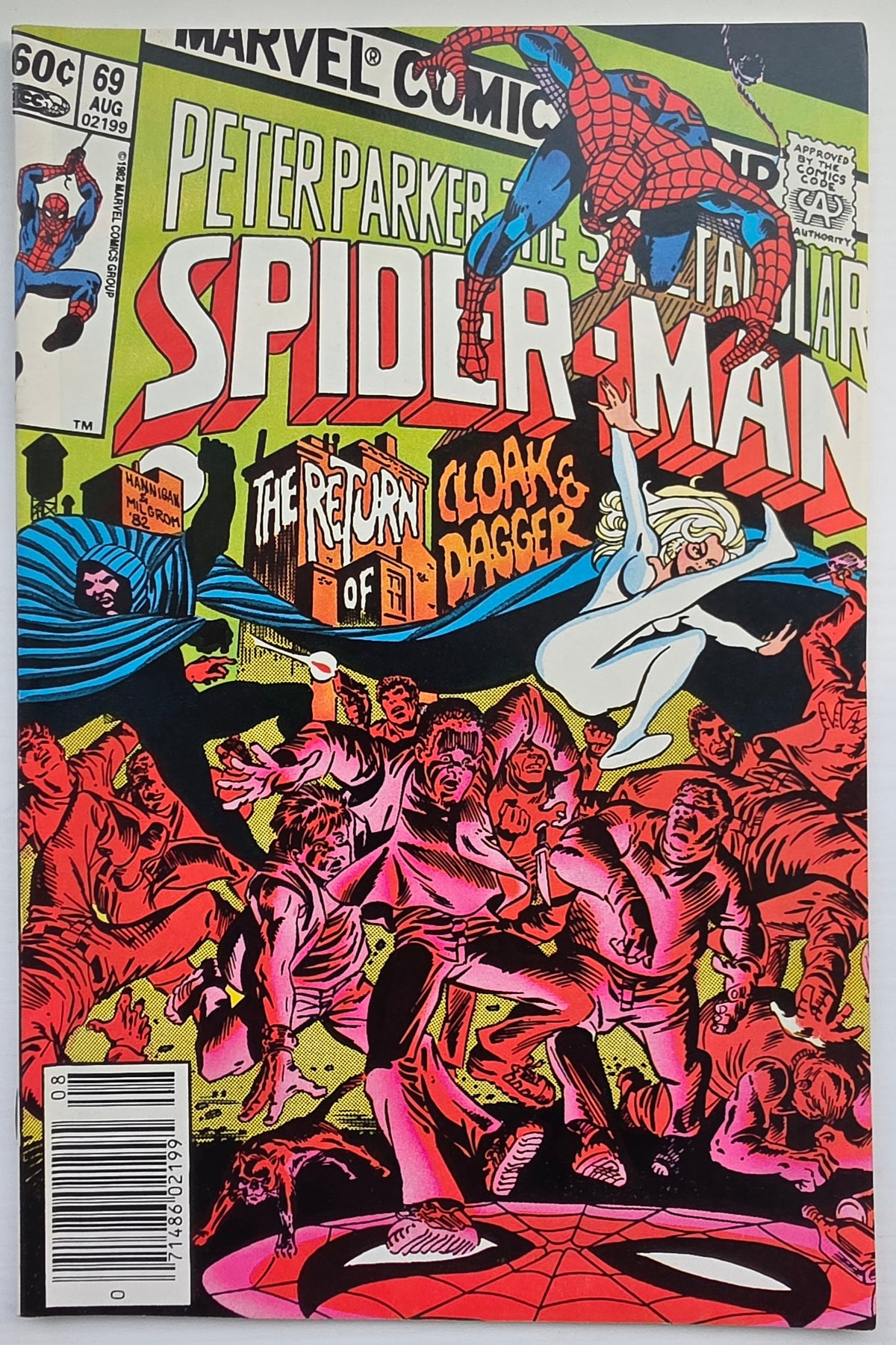 PETER PARKER SPECTACULAR SPIDER-MAN #69 1982 NEWSSTAND Spider-Man MARVEL COMICS