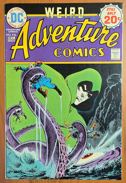 ADVENTURE COMICS #436 1974 Aquaman DC COMICS