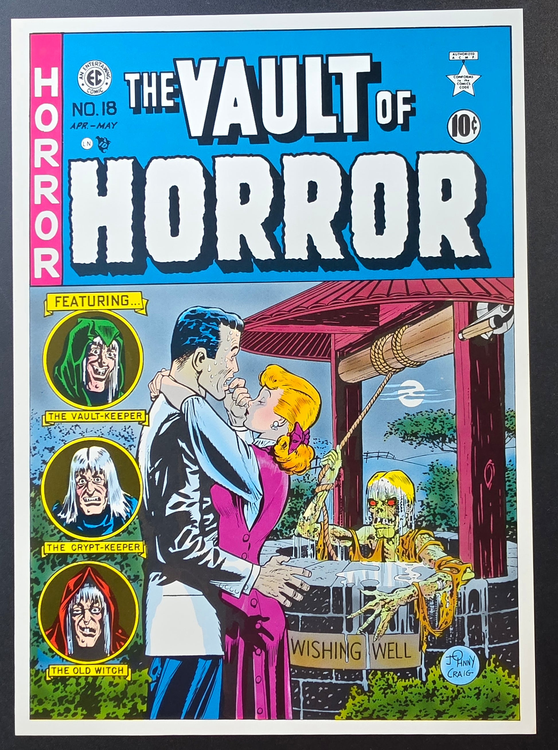 EC COMICS VAULT OF HORROR #18 PRINT EC Comics EC Comics