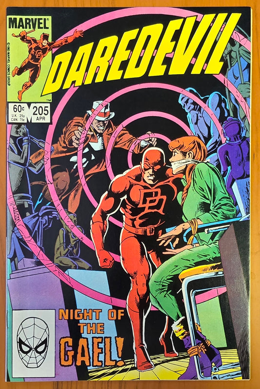 DAREDEVIL #205 1984 [J02] Daredevil MARVEL COMICS