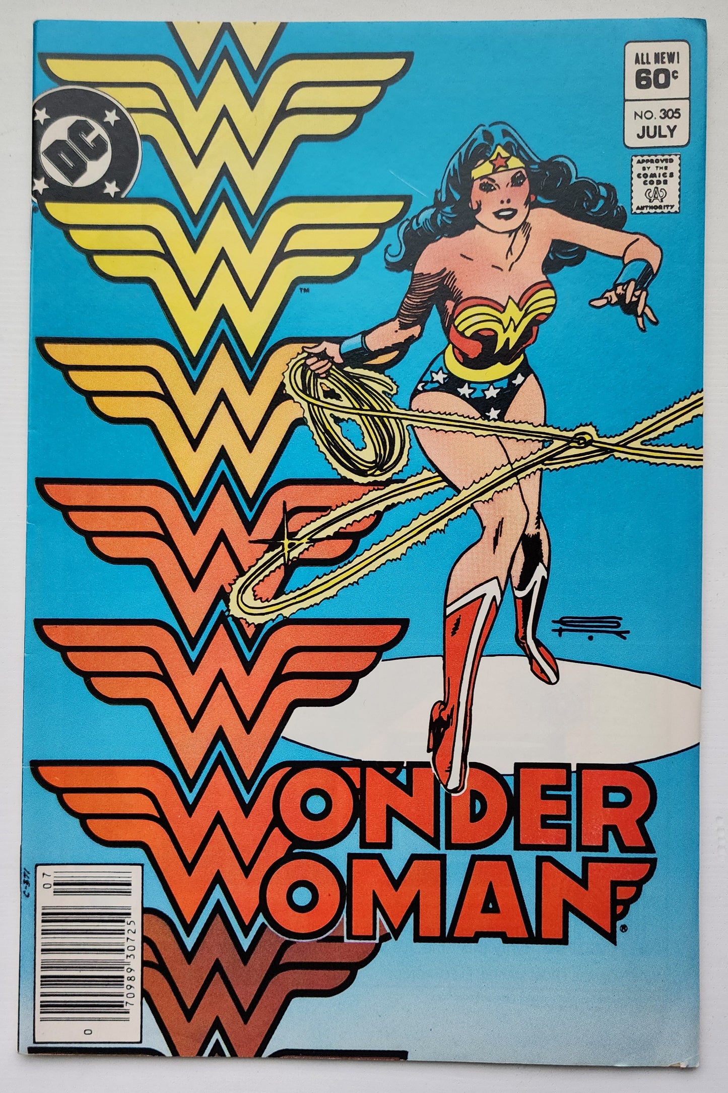 WONDER WOMAN #305 1983 NEWSSTAND Wonder Woman DC Comics