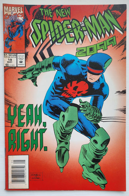 SPIDER-MAN 2099 #19 NEWSSTAND 1994 Spider-Man 2099 MARVEL COMICS
