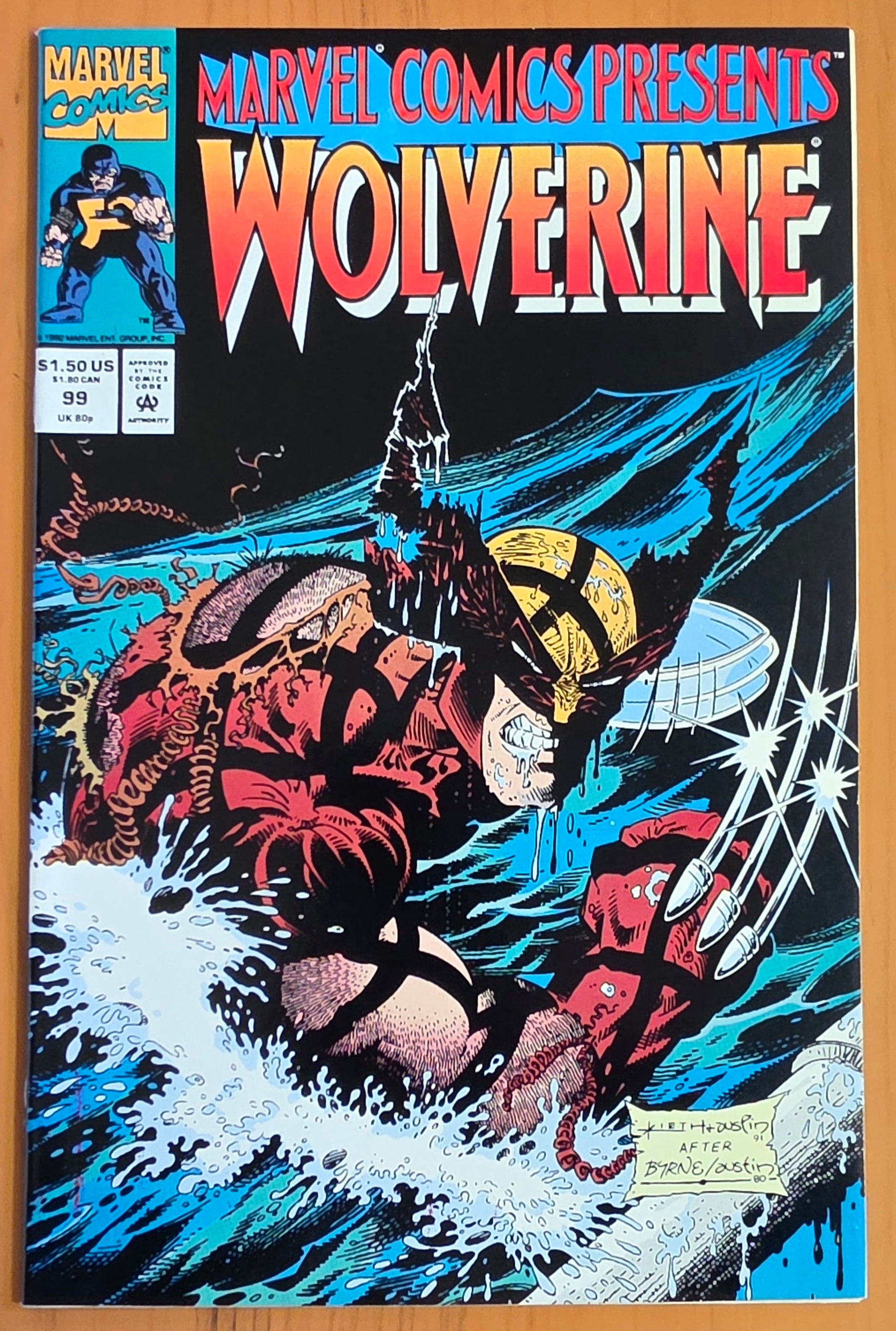 MARVEL COMICS PRESENTS #99 1992 SAM KIETH [J02] Marvel Comics Presents MARVEL COMICS