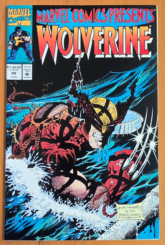 MARVEL COMICS PRESENTS #99 1992 SAM KIETH [J02] Marvel Comics Presents MARVEL COMICS