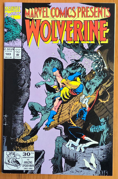 MARVEL COMICS PRESENTS #103 1992 SAM KIETH Marvel Comics Presents MARVEL COMICS