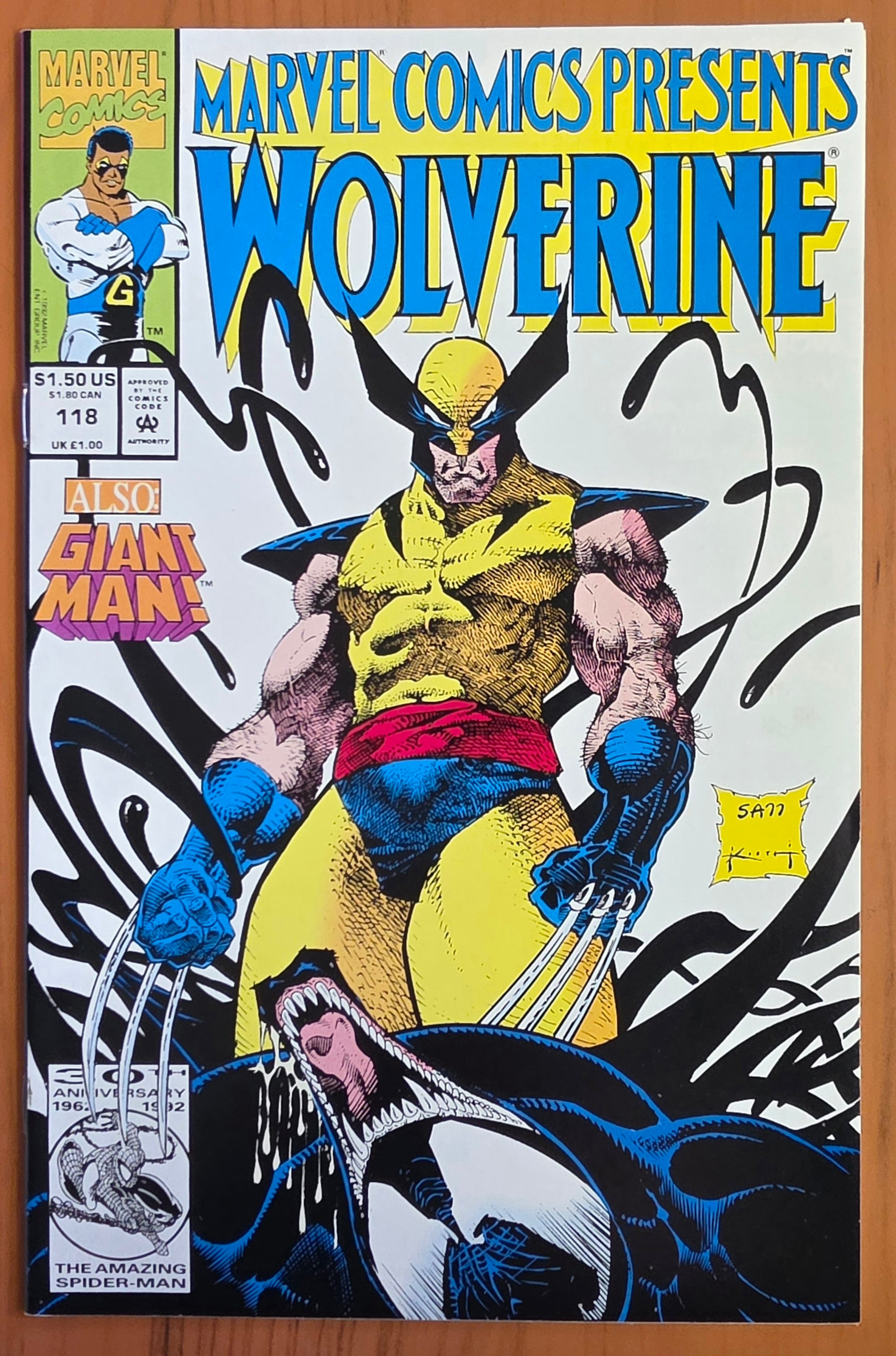 MARVEL COMICS PRESENTS #118 SAM KIETH 1992 [J02] Marvel Comics Presents MARVEL COMICS