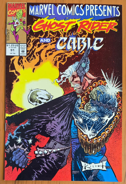 MARVEL COMICS PRESENTS #91 1991 SAM KIETH [J02] Marvel Comics Presents MARVEL COMICS