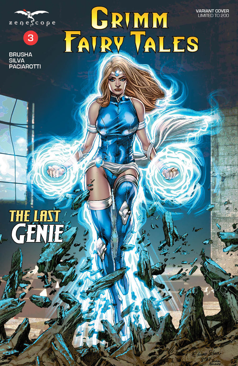GRIMM FAIRY TALES #3 L VARIANT SILVA 2017 LE 1 of 200 Grimm Fairy Tales ZENESCOPE ENTERTAINMENT INC