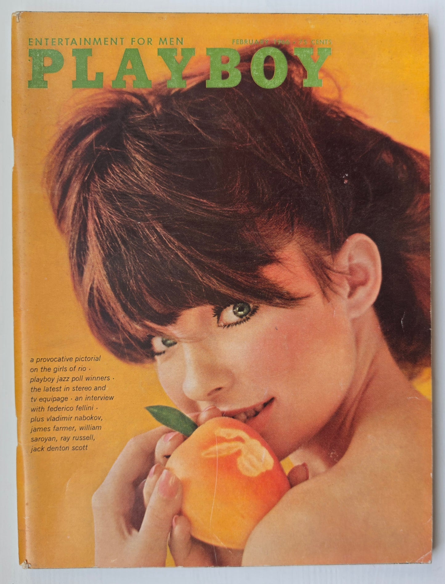 1966 PLAYBOY MAGAZINE FEBRUARY Playboy PLAYBOY
