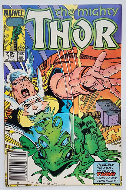 THOR #364 NEWSSTAND 1986 Thor MARVEL COMICS