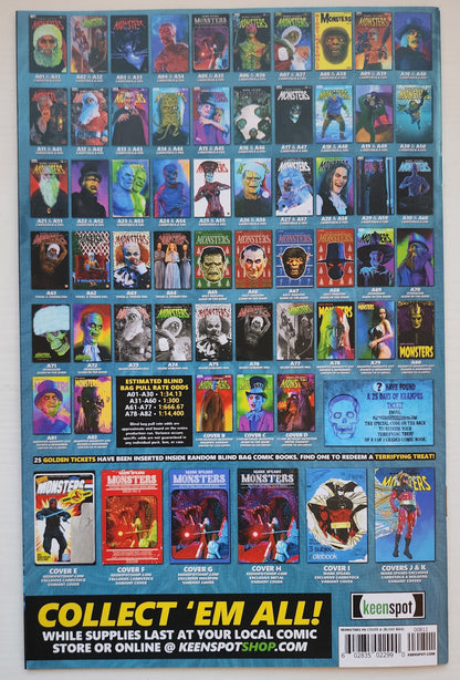 MARK SPEARS MONSTERS #8 BLIND BAG VARIANT A03 Universal Monsters KEENSPOT ENTERTAINMENT
