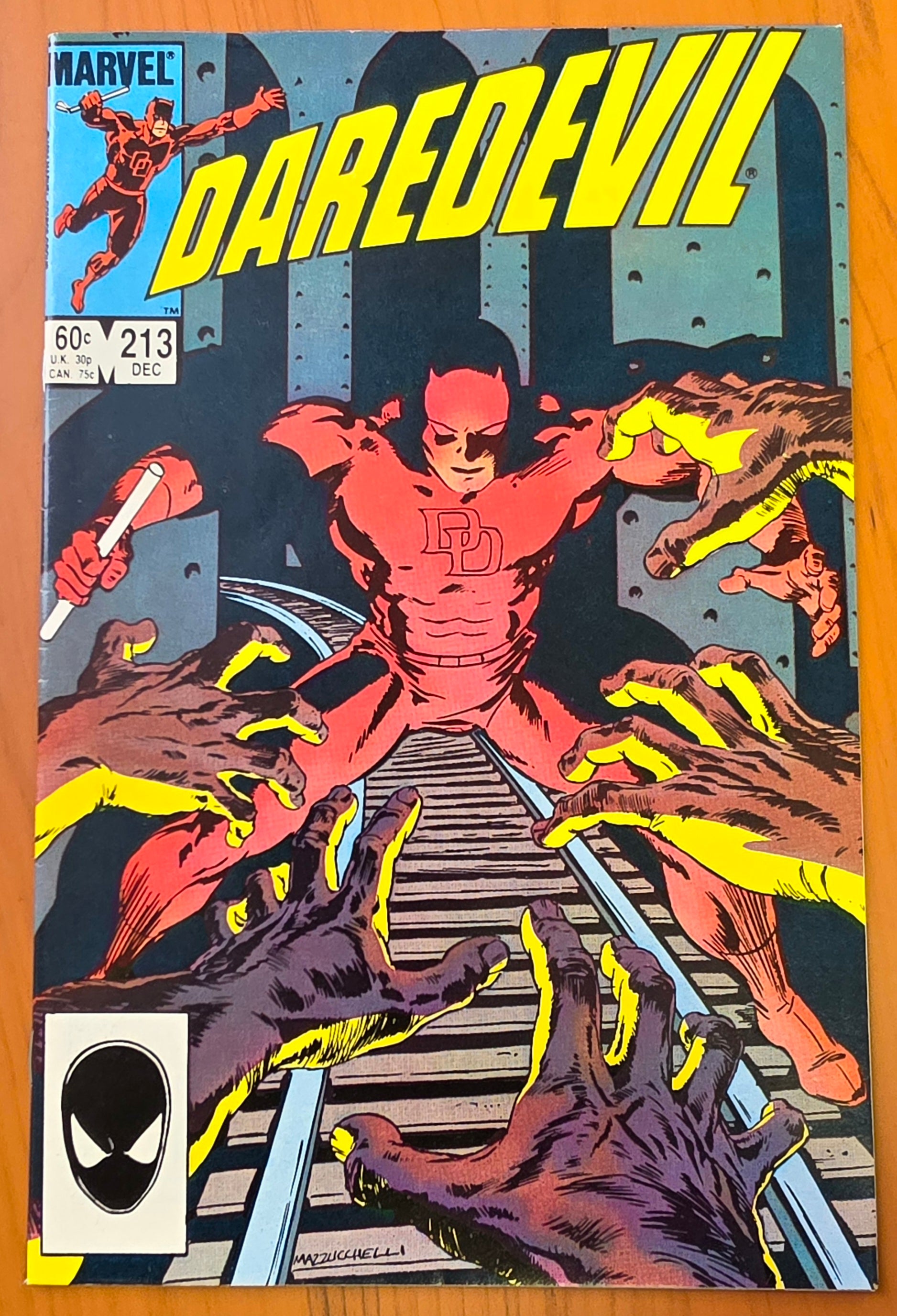 DAREDEVIL #213 1984 Daredevil MARVEL COMICS