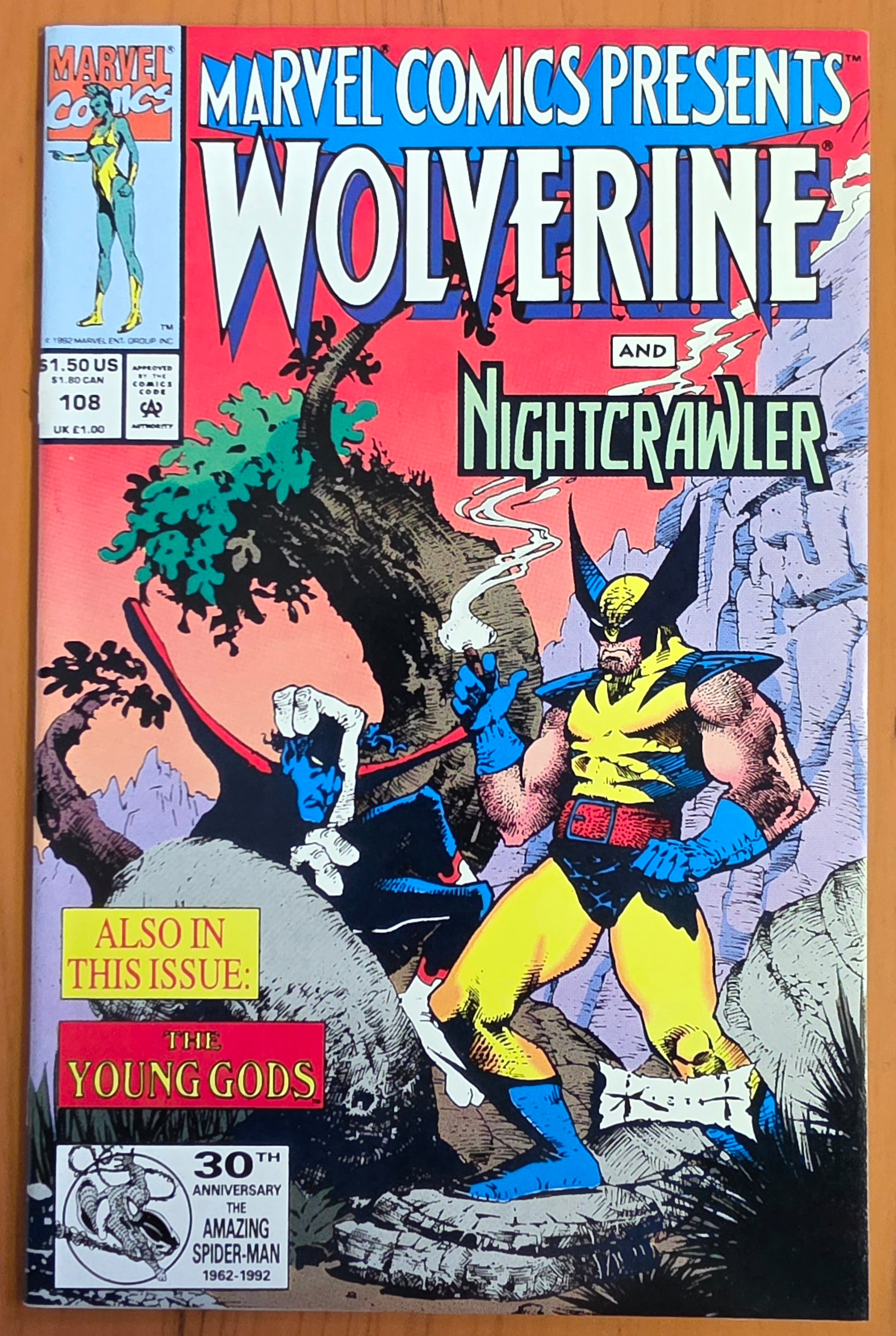 MARVEL COMICS PRESENTS #108 1992 SAM KIETH [J02] Marvel Comics Presents MARVEL COMICS