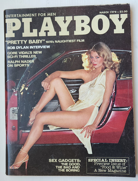 PLAYBOY MAGAZINE MARCH 1978 Playboy PLAYBOY