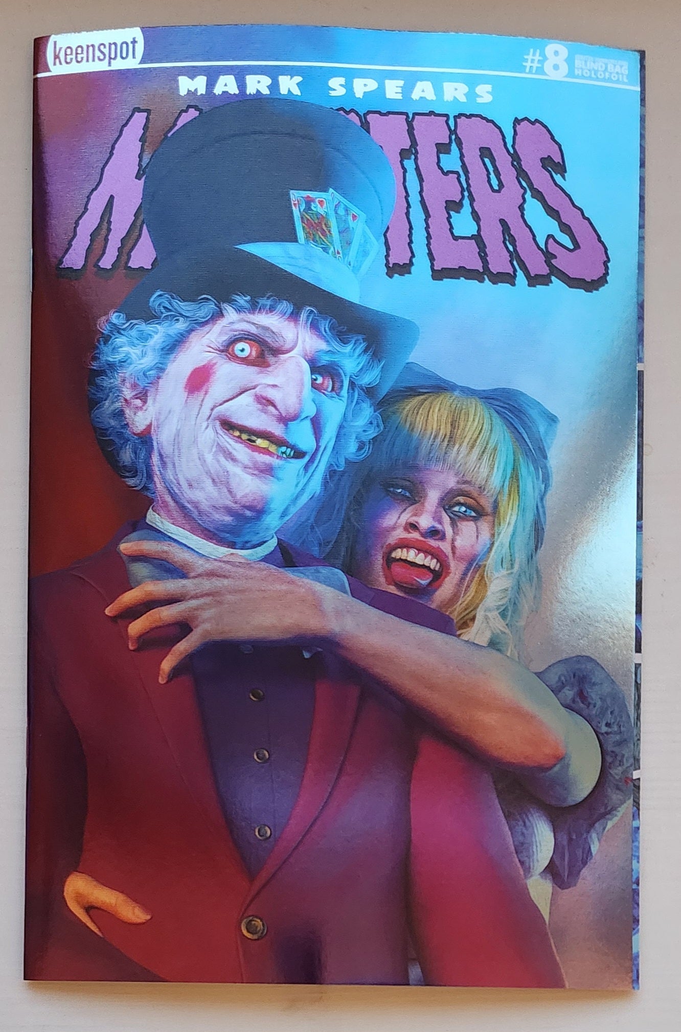 MARK SPEARS MONSTERS #8 BLIND BAG VARIANT A45 FOIL Universal Monsters KEENSPOT ENTERTAINMENT