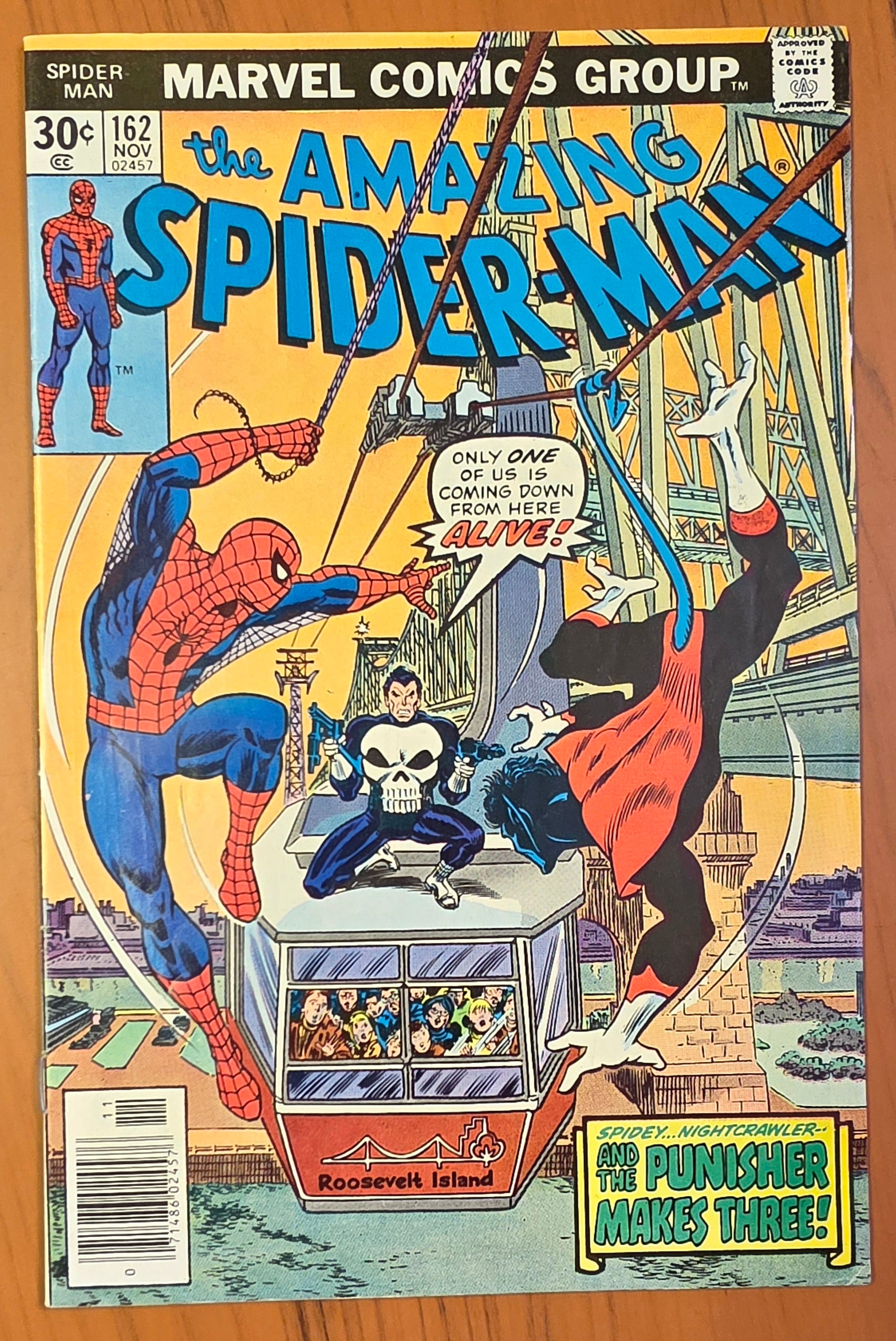 AMAZING SPIDER-MAN #162 1976 (1ST APP JIGSAW) Amazing Spider-Man MARVEL COMICS