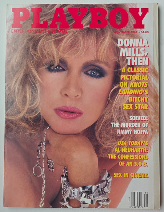 1989 PLAYBOY MAGAZINE NOVEMBER Playboy PLAYBOY