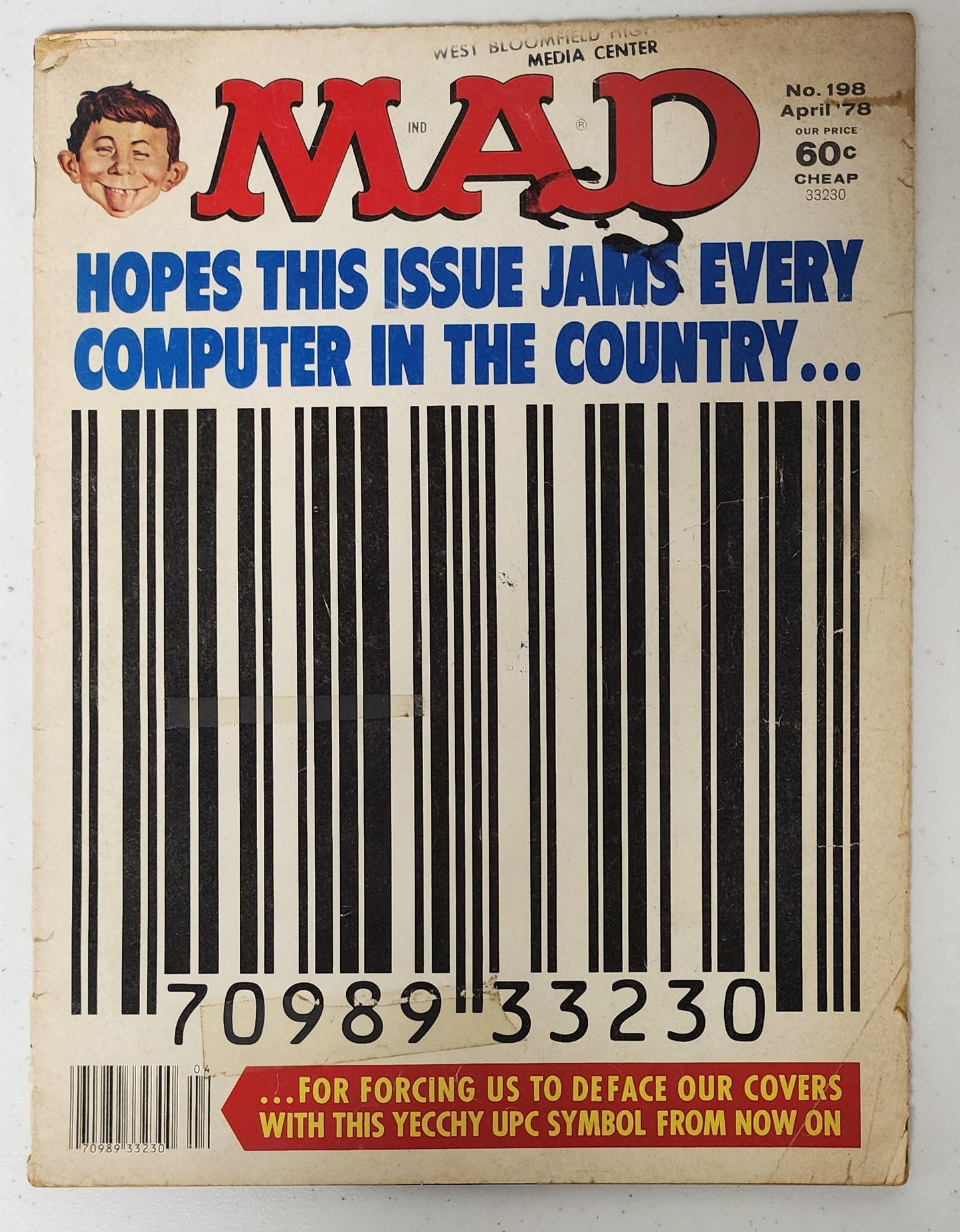 MAD MAGAZINE #198 1978 [J01] Mad Magazine MAD